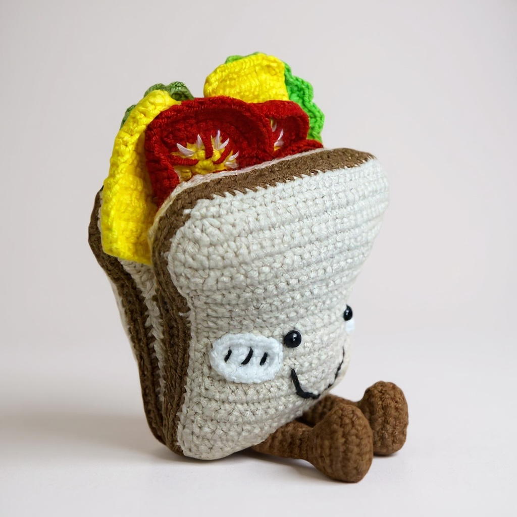 Crochet food friends collection